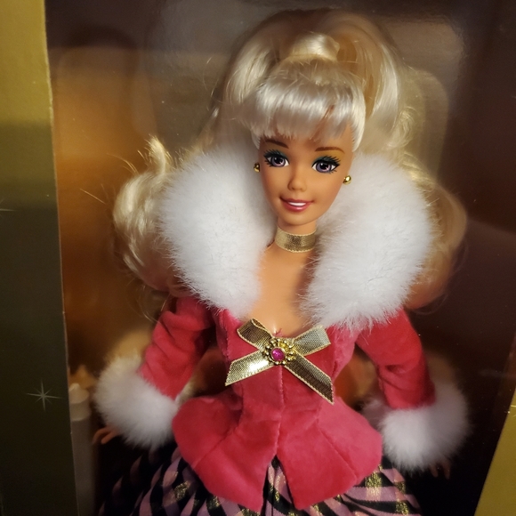 Barbie Other - SOLD NWT WINTER RHAPSODY BLONDE BARBIE DOLL